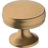 Amerock | Cabinet Knob | Champagne Bronze | 1-1/4 inch (32 mm) Diameter | Renown | 1 Pack | Drawer Knob | Cabinet Hardware