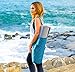 Yogiii Yoga Mat Bag | The ORIGINAL YogiiiTote | Yoga Mat Tote Sling Carrier w/Large Side Pocket & Zipper Pocket | Fits Most Size Mats (Azulene Blue)