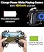 Mobile Controller with Power Bank Cooling Fan for Fortnite PUBG, Mobile Controller L1R1 Game Trigger Joystick Gamepad Grip Remote for 4-6.5″ Android iOS Phone【Latest Version Blue Light 4000mAh】thumb 1
