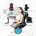 Naipo Shiatsu Neck & Back Massager with Heat, Adjustable Full Back Kneading Shiatsu or Rolling Massage Chair Massage Chair Pad for Neck and Back Hip, Relieve Muscle Pain