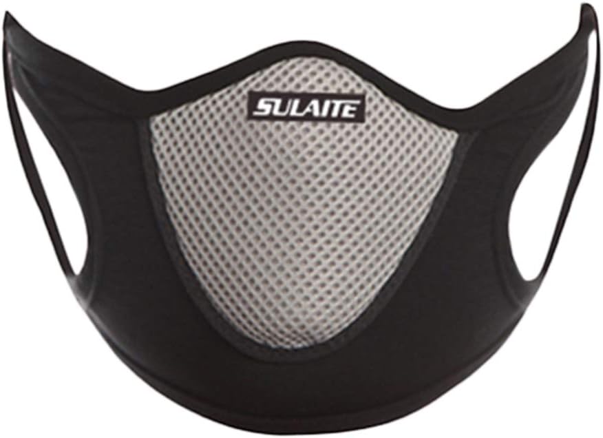 Mioloe Dust Mask Air Filter Face Mask Allergy Mask for Motorcycle Bikes Sports Woodworking Dustproof Anti Pollution Pollen Allergy PM2.5 Gas for Running Walking Cycling