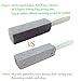 Pumice Stone for Toilet Cleaning, Pumice Stones Brush with Handle and Holder(1 Pack) Toilet Bowl Cleaner Stain Remover Toilet Wand Limescale Rust Scrubber