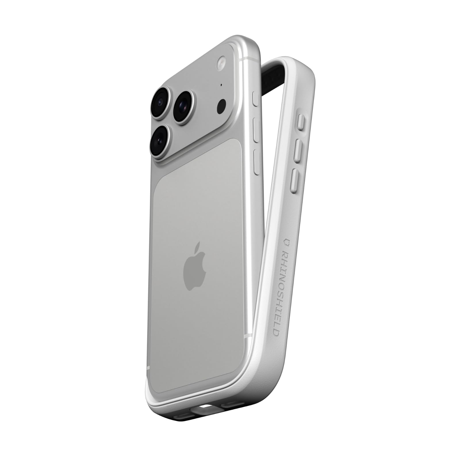 Photo 1 of RhinoShield Phone Case Compatible with iPhone 17 Pro | Mod NX - Modular Protective Bumper Case Without Backplate - White