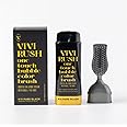 VIVIRUSH One Touch Bubble Color Brush Hair Dye (Pure Black) - Effortless No-Mess Foam Dye for Quick Application | Gray Hair Touch-Up | Multi-Use