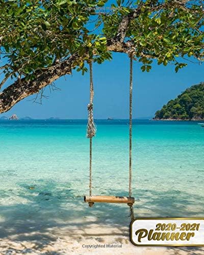 2020-2021 Planner: Myanmar Exotic Beach Two Year Weekly Organizer & Planner with Weekly Spread View | Tropical Paradise 2 Year Agenda with To-Do’s, Holidays, Inspirational Quotes, Vision Board & Notes Paperback – 13 Dec. 2019