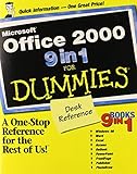 Microsoft Office 2000 9 in 1 For Dummies Desk Reference by Greg Harvey, Peter Weverka