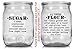 Kitchen Food Organization Clear Gloss Labels (Set of 19, Basics-Definition)