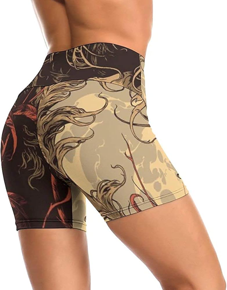 Pantaloncini Ciclismo Donna Senza Cuciture - Vita Alta, Controllo Addominale, Per Yoga E Sport - Foto 8