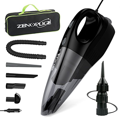 Zenoplige Car Vacuum Cleaner DC12 Volt Portable Handheld Wet&Dry Auto