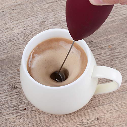 image for Reesino Milk Frother Handheld AA Battery Operated Electric Foam Maker 