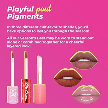 lime crime best sellers mini velvetines lip set
