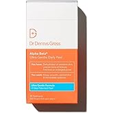 Dr. Dennis Gross Alpha Beta Ultra Gentle Daily Peel: for Dehydrated or Sensitive Skin, Uneven Tone or Texture, Fine Lines or Enlarged Pores (30 Treatments)