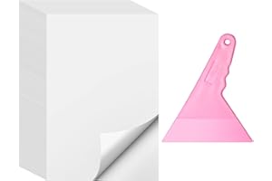 QIFUWANJINGFENG Diamond Art Release Paper,Diamond Painting Release Paper, Double-Sided Non-Stick Release Paper for 15x10cm Cover Replacement- 100 Pieces