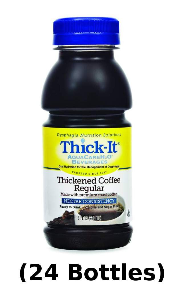 ThickIt AquaCare H2O PreThickened Coffee Decaf, Nectar