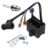 CDI Ignition Coil & Spark Plug 50cc 66cc 80cc Engine Motor Motorized Bicycle Bike