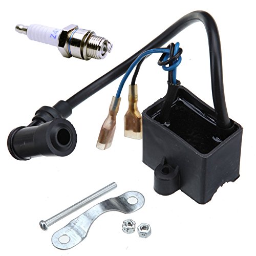 CDI Ignition Coil & Spark Plug 50cc 66cc 80cc Engine Motor Motorized Bicycle Bike