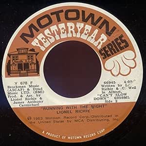 Lionel Richie - Lionel Richie: All Night Long B/w Running ...