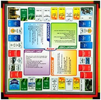 Samaira Sunshine Ludo, Snake Ladder, Tambola, Business Wooden Board Game 2 In 1 Game (Ludo & Business)