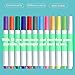 Here Fashion Portable Erasable Drawing Board for Kids, Double Sided Reusable Sketchpad Painting Book with 12 Colored Erasable Pens, 8×8 inches 14Page - Airplane