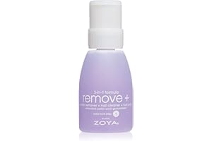 ZOYA Remove Plus 3 in 1 Formula - Liquid Polish Remover, Nail Cleaner, Nail Prep, 8 Fl Oz