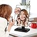 Lighted Makeup Vanity Mirror with Removable 10x Magnification Mirror,20 LED lighting and TouchScreen,180 Degree Free Rotation Lighted Countertop Cosmetic Include AA Batteries (4 Pack)