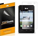 [6-Pack] Supershieldz- High Definition Clear Screen Protector For LG 840G (Tracfone) + Lifetime Replacements Warranty [6-PACK] - Retail Packaging