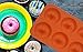 2-Pack Donut Baking Pan, Silicone, Non-Stick Mold, Bake Full Size Perfect Shaped