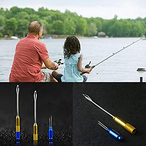 YXLD Multifunction Fish Hook Remover Hooks for Fishing Fishing Tools Fishing Hook Removal Tool Easy Squeeze-Out Fish Hook Separator Tools Portable Easy Reach Stainless Steel with Mutifuctional Plier