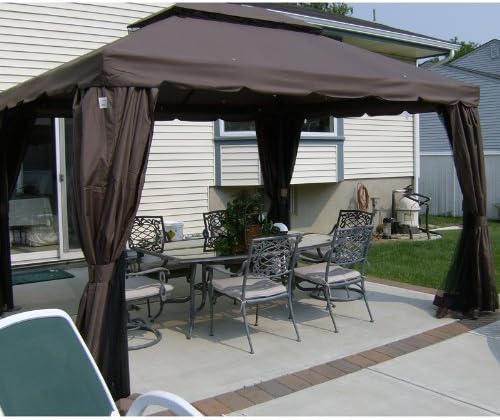 Heritage 10 X 12 Gazebo Replacement Canopy Riplock 350 Amazon Ca Patio Lawn Garden