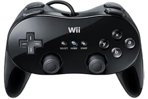 Wii Classic Controller Pro - Black - Nintendo DS Standard Edition