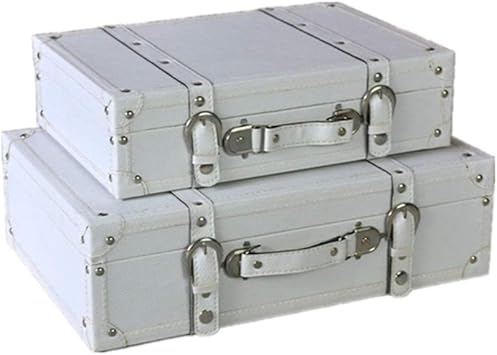 Decorative suitcase storage boxes Clearance