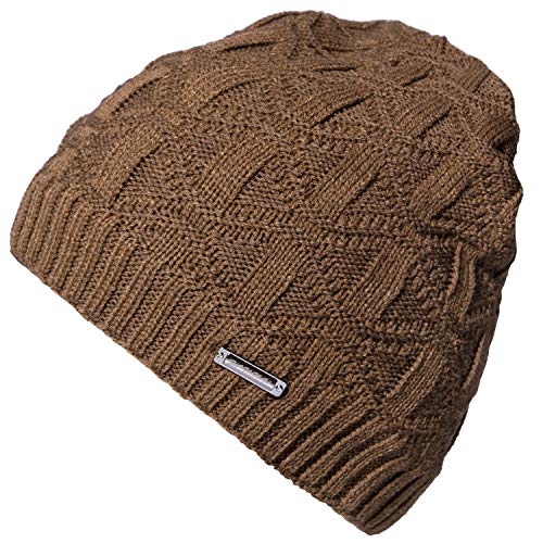 Loritta Mens Winter Warm Knitting Hats Soft Slouchy Baggy Beanie Cap Ski Hat