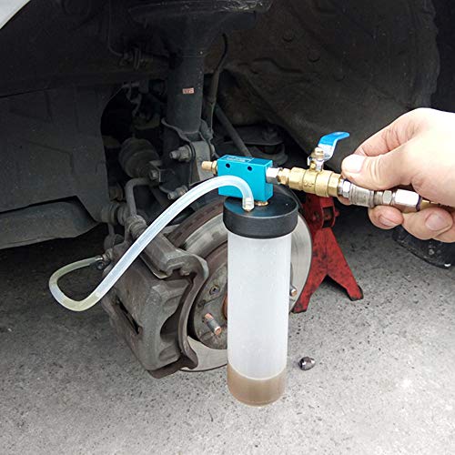 NCElec Brake Fluid Bleeder Kit Pneumatic Hydraulic Cluth Oil Exchange Tool