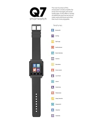 q7 smartwatch features