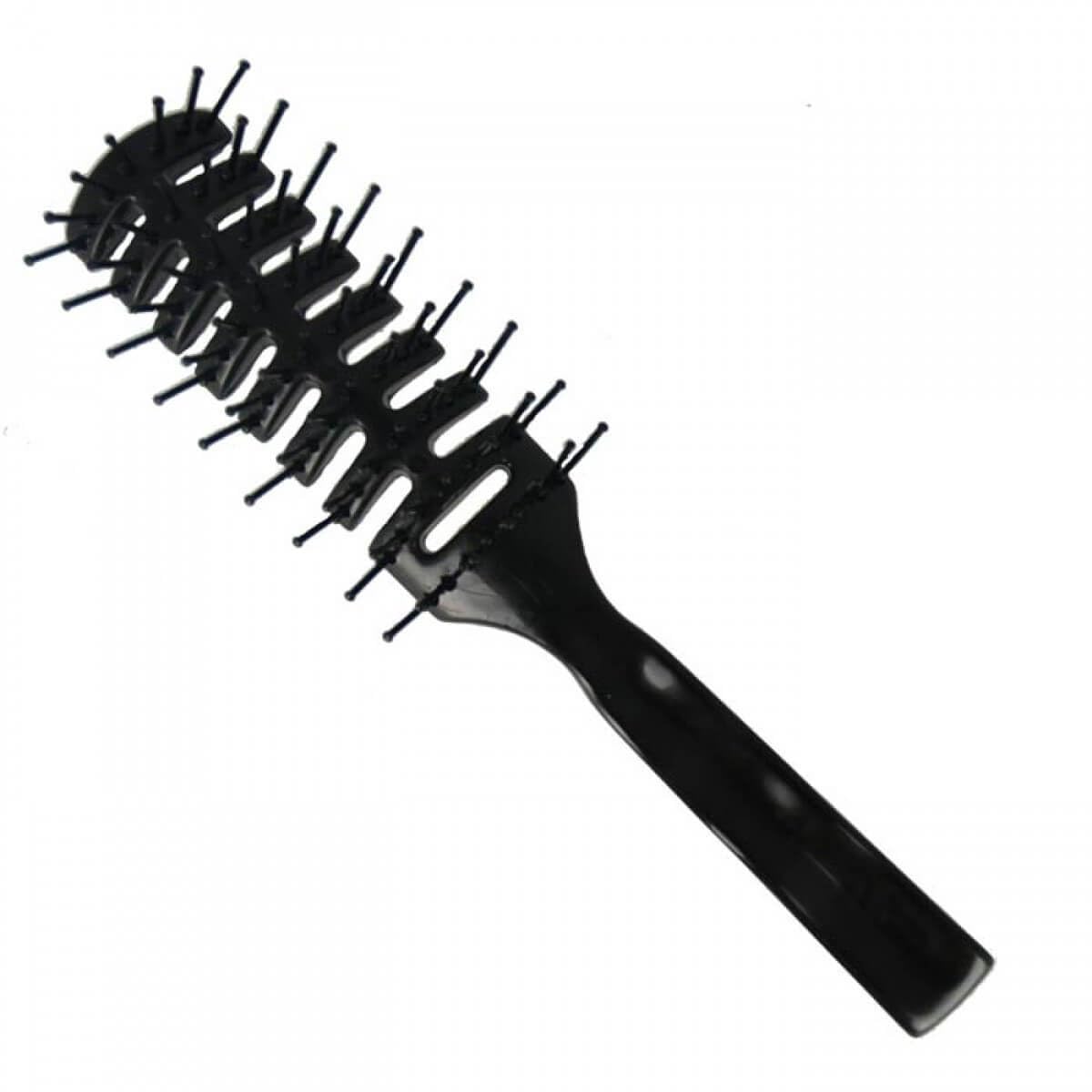Black crab hairbrush