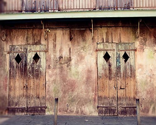 Photographs - Preservation Hall Doors Jazz Hall Music Room French Quarter Living Room Wall Art New Orleans Fine Art Photography Print