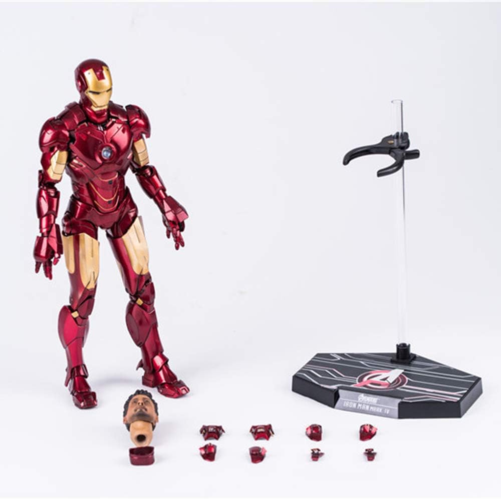 RLJWEN Anime Avengers 3 Iron Man MK4 1/6 Movable Model Boxed Statue iron Man