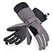 Andorra Women's Two-Tone Geometric Touchscreen Ski Glove
