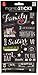 Me & My Big Ideas GVP-52 Glitter Stickers Value Pack, Chalk, Family