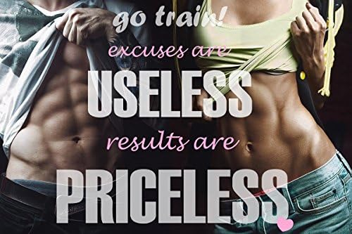 Fitness Motivation Posters Inspiration Quotes Wall Art Decals Workout Bodybuilding Fabric Silk Poster Prints size 24x36 inches GmOb18