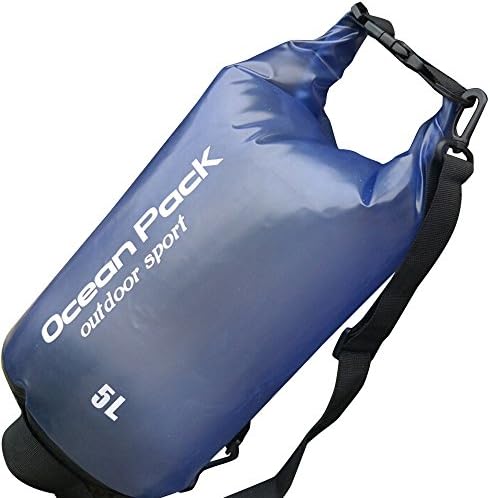 Oillian Floating Waterproof Dry Bag Outdoor Sport Water Resistant Storage Bag Swimming Rafting Kayaking Sailing Bag 5L