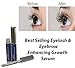 Eyelash Enhancer Growth Serum 10ml High Potency for Long Thicker Fuller Luscious Lashes and Brows Boosts Regrowth Irritation Free all natural rapid hair growth