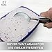Ice Cream Scoop, Scooper that Glides Across Ice Cream Like Butter and Makes the Perfect Scoops