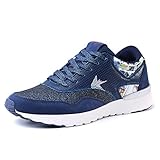 EIGHT KM EKM004 Women & Girls Everyday Sneakers with Removeable Pompoms Dark Blue-8