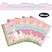 WERNNSAI Llama Party Supplies - Disposable Alpaca Themed Tableware Set for Girls Kids Birthday Dinner Dessert Plates and Napkins Serves 16 Guests 48PCS