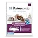 Sealy Posturepedic Cooling Comfort Fitted Mattress Protector, Queen, White
