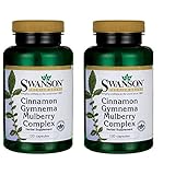 Swanson Cinnamon Gymnema Mulberry Complex 120 Caps 2 Pack