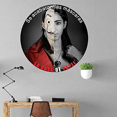 Spanish La Casa De Papel Wall Sticker Money Heist Nairobi Wall
