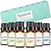 Skymore Aromatherapy Top 6 Essential Oil Gift Set, 100% Pure Therapeutic Grade Essential Oil Kit, 6/10ML (Tea Tree, Lavender, Peppermint, Eucalyptus, Lemongrass, Orange)