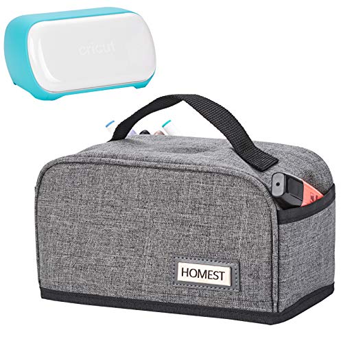 HOMEST Dust Cover for Cricut Joy with 3 Accessories Pockets for Starter